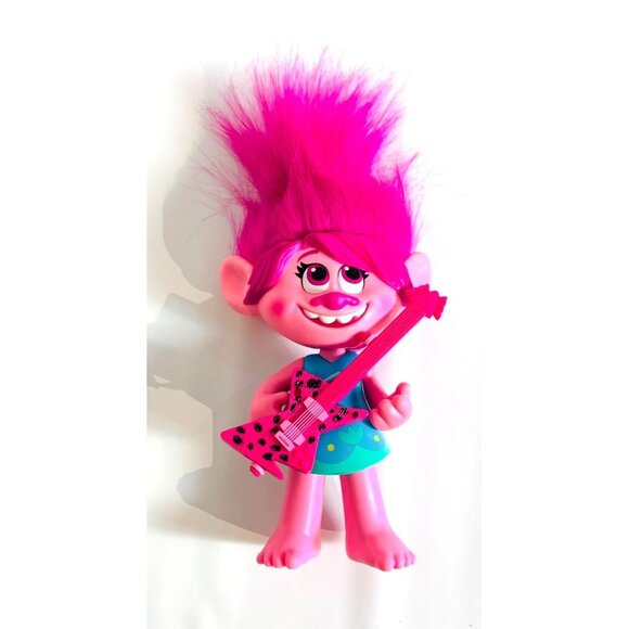 Hasbro Dreamworks Trolls Poppy World Tour Pop-to-Rock Sings - Picture 1 of 7